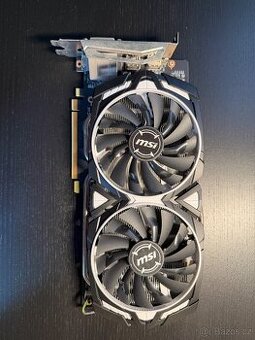 MSI GTX 1060 6GB ARMOR – plně funkční – 1000 Kč