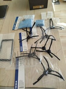 Nove kartáče těsnění filtry atd