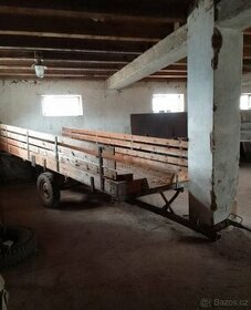 Koupím chmelovou káru / plato / podvalník / přívěs