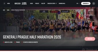 Koupím startovné na pražský půlmaraton Generali 28.3.