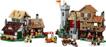 Nové LEGO Icons 10332 Středověké náměstí