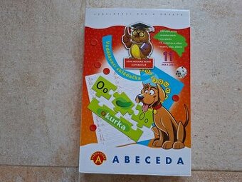 Nová vzdělávací skládačka s puzzle Abeceda