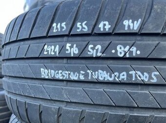 215/55 R17 94V letní pneu Bridgestone Turanza T005 (2921)