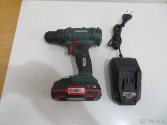 Zánovní aku šroubovák PARKSIDE PBSA 20-Li A1