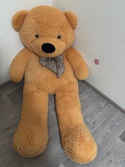 Krásný obří plyšový medvěd 160cm