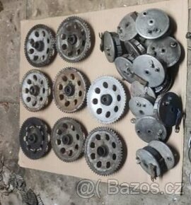 Rozety a brzdové Štíty na pionýra.