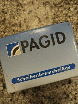 PAGID sada brzdových destiček Porsche 911. NOVÉ.
