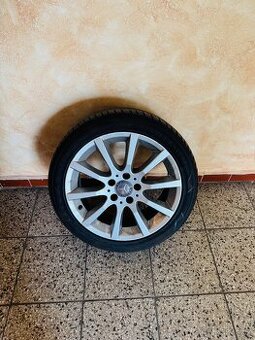 Alu kola 5x112 R17 + letní pneu 225/45