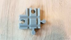 Vláčkodráha, koleje křížení 90st. Brio Ikea Lidl