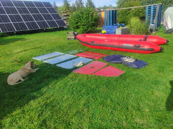 Profi hasičský člun Wiking.