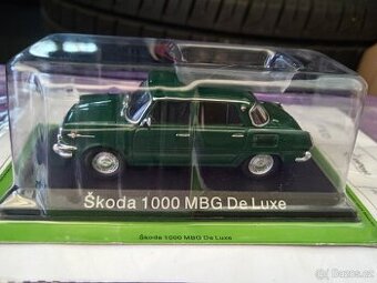 Model Škoda 1000 MBG De Luxe 1:43