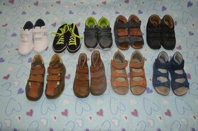 32 ESSI DZO kožené boty sandálky tenisky