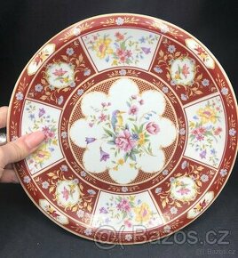 Japonský porcelánový tanier - 1