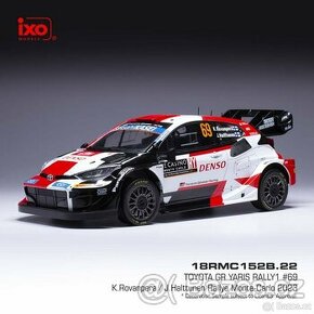 Modely Toyota GR Yaris Rally 1:18 IXO