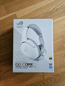 Sluchátka Asus ROG STRIX GO Core Moonlight White