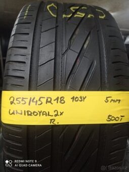 255/45r18 103Y letní uniroyal