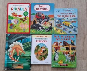 Dětské knížky 6 kusů