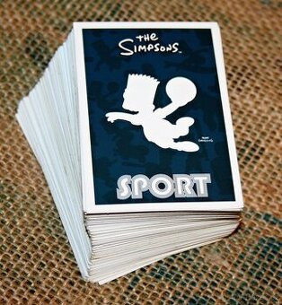 THE SIMPSONS / SPORT (sběratelské karty)