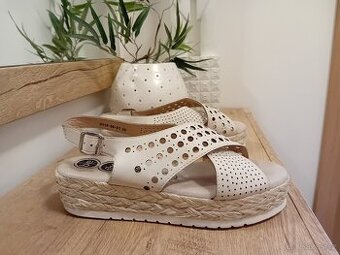 Be Fly Flow dámské sandály vel. 38 kožené