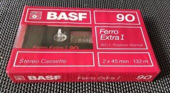 AUDIO KAZETA BASF Ferro Extra I 90
