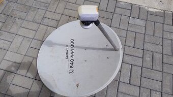 Satelitní parabola za odvoz