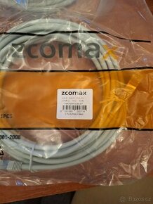 Zcomax patch kabel Cat.6, stíněný, 5m, šedý - 1