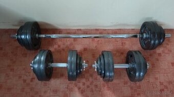 Nakládací činky Hop Sport 100 kg