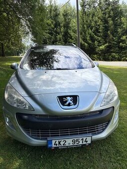 Peugeot 308 sw,1,6 benzin,7.Místné,TOP STAV