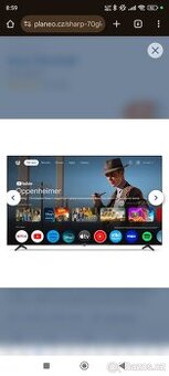 Tv smart Sharp 70° 177Cm