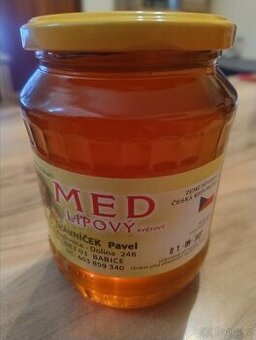 Včelí med květový- Lipový