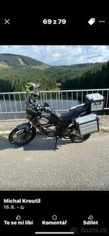 Yamaha XT660Z Tenere nájezd 37. tis