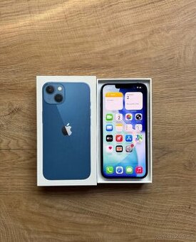 Apple iPhone 13 128gb - Modrý - TOP STAV
