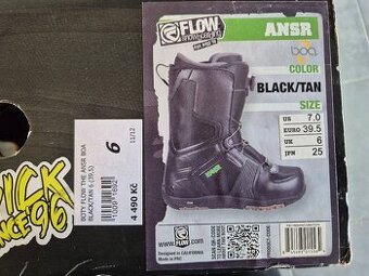 Snowboardové boty Flow, velikost 39,5