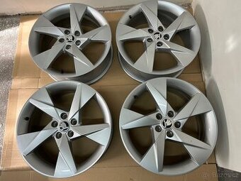 Zánovní alu kola 5x100 R17 Volans originál Škoda kamiq scala
