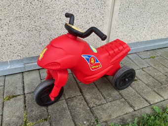 Dětské odrážedlo enduro, červené