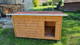 Zateplená psí bouda XL