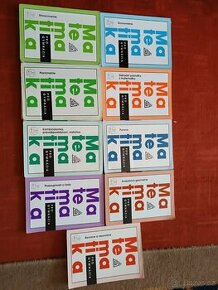 Učebnice matematiky, chemie, fyziky, biologie