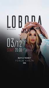 LOBODA 3.12. Praha