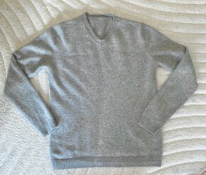 100% kašmír--Kašmírový svetr zn.Strenesse, vel.M