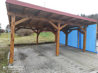 Pristresek, Garaz, Pristresek na auto