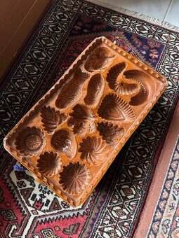 Starožitná keramická forma - belešník