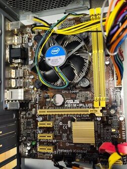 základní deska s procesorem ASUS H81M-PLUS+Intel i5-4590CPU