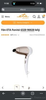 Fén na vlasy Eta