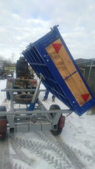 Prodám trřístranný sklápěcí vlek / káru