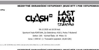 2 Lístky na Clash 14