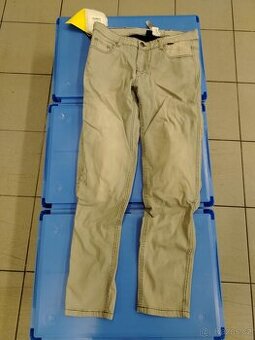 Nové džíny RATTLE LADY světle šedé velikost 34/32