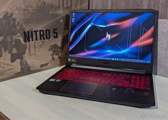 Notebook Acer Nitro 5 – herní, výkonný, TOP stav