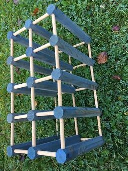 Domácí vinotéka - stojan na lahve