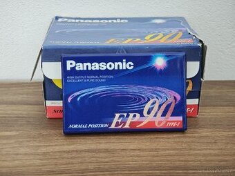 MC kazety nove Panasonic Konica zapas