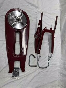 Podsedlový rámeček KRYT  RETEZU madlá  JAWA  sport-replika